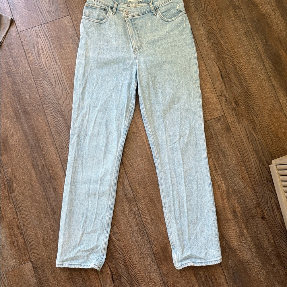 Abercrombie & Fitch Light Blue Straight Leg Jeans